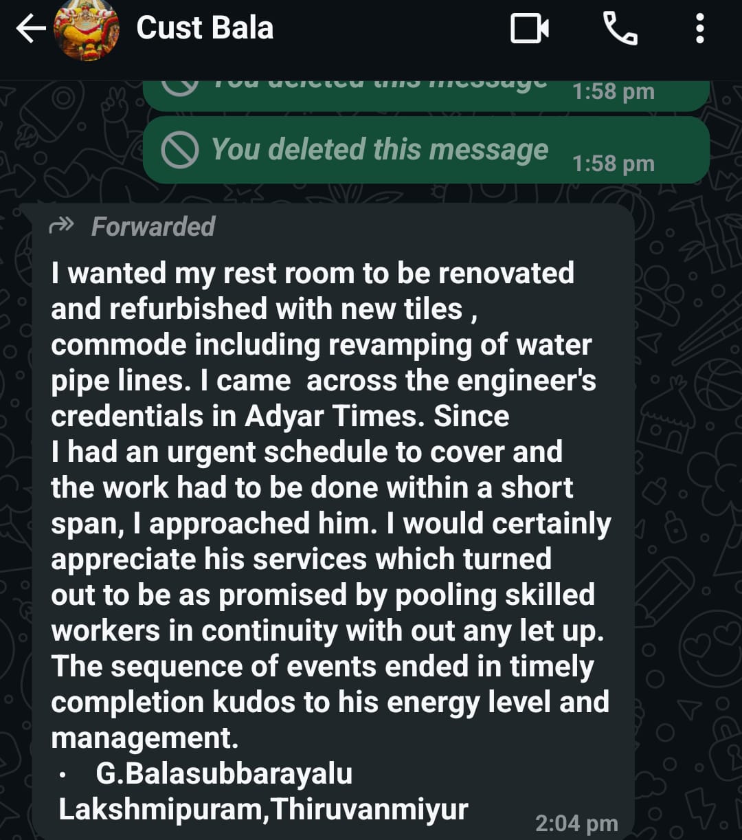 Client Review 3